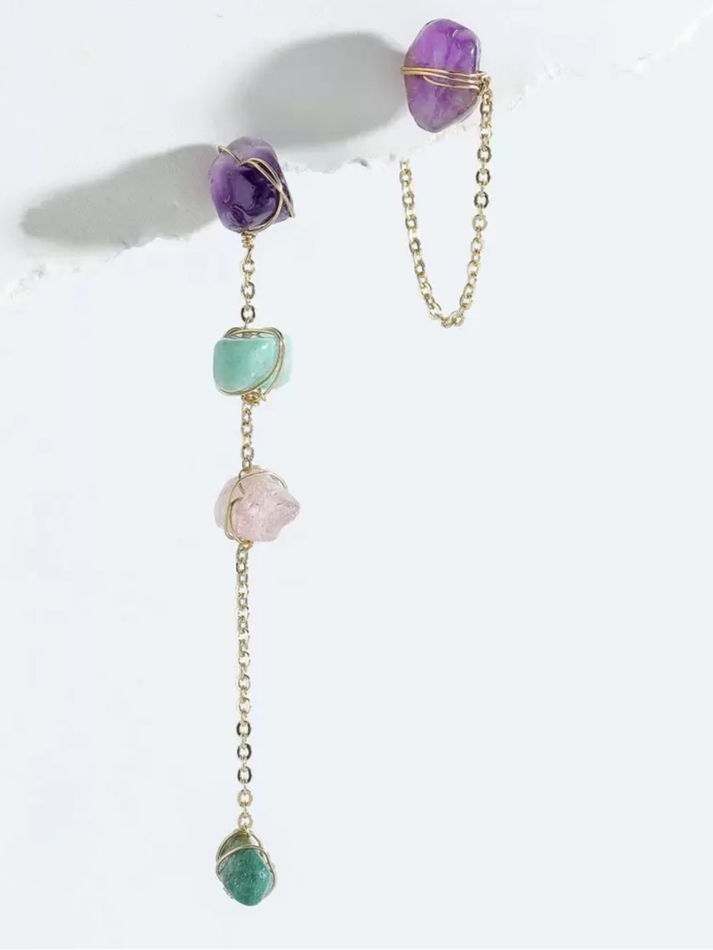 🔮 Mismatched Stone Earrings 🔮